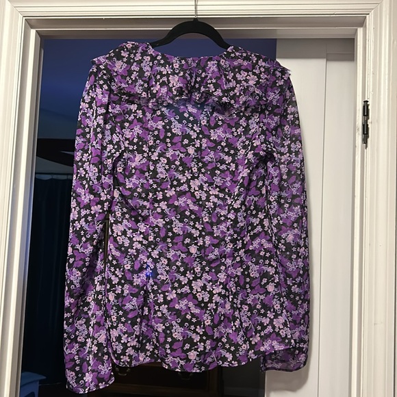 Free People Ruffled Blouse - Picture 4 of 6